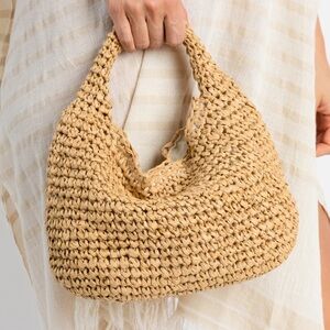 HAT ATTACK MINI SLOUCH BAG IN TOAST